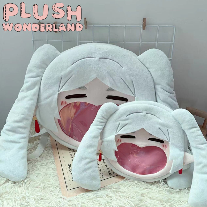 【INSTOCK】PLUSH WONDERLAND White Long Hair Girl Crossbody Bag Itabag FANMADE
