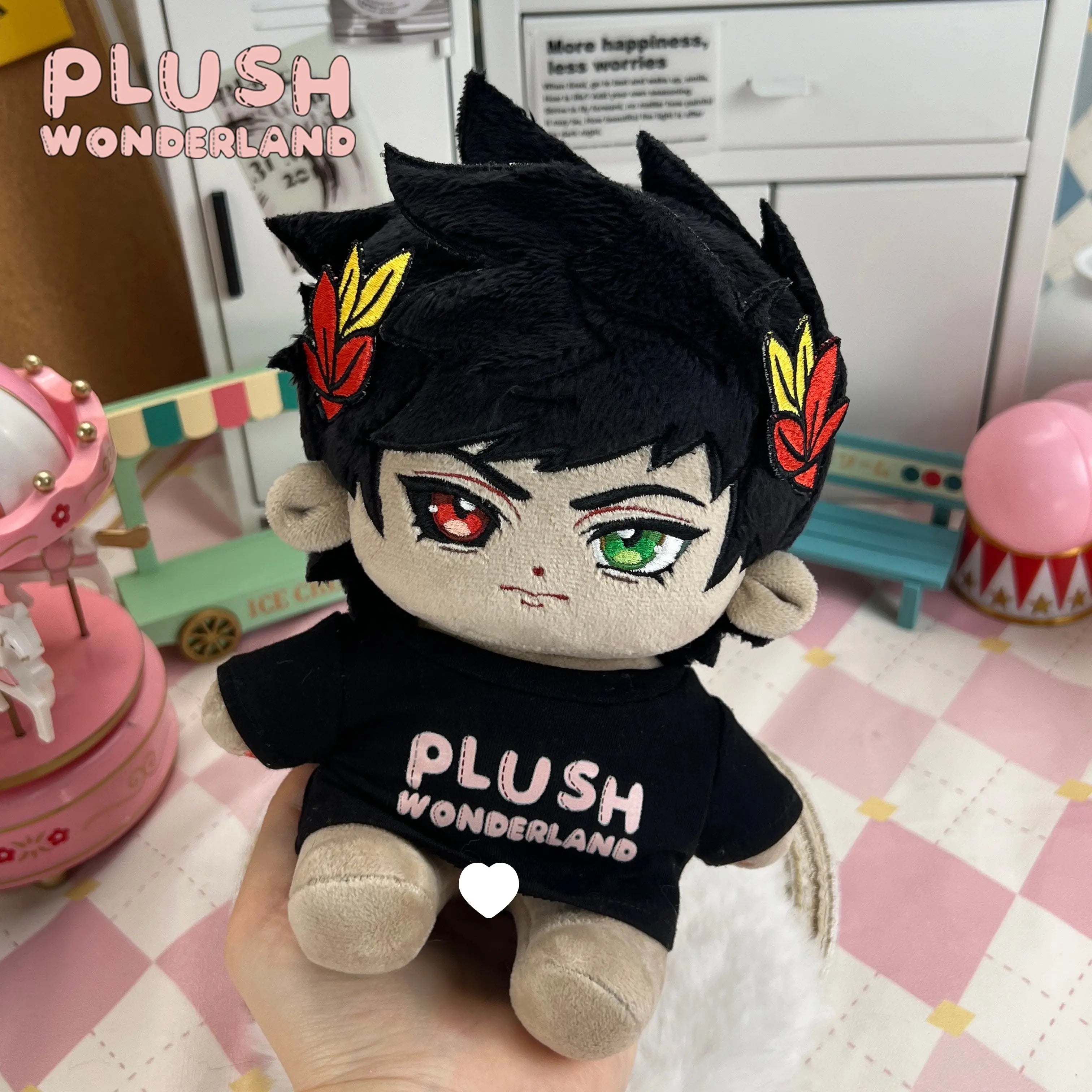 【PRESALE】PLUSH WONDERLAND Red Cape 20CM Cotton Doll FANMADE   【PRESALE】PLUSH WONDERLAND Red Cape 20CM Cotton Doll FANMADE
