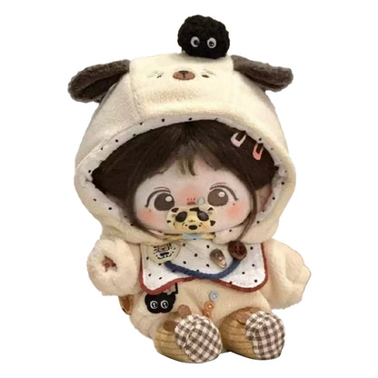 【IN STOCK】PLUSH WONDERLAND Charming White Clothing Set 20CM Doll Clothes