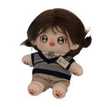 Load image into Gallery viewer, 【In Stock】PLUSH WONDERLAND 20cm Plushies Cotton Doll Clothes Academy Style Uniforms Sweater FANMADE
