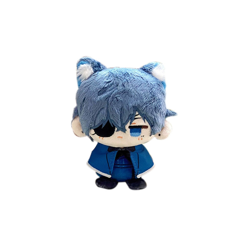 【Auf Lager】Plüsch-Schlüsselanhänger „Wunderland“ (Anime), kleine sitzende Puppe, 10 cm, Fan-Herstellung