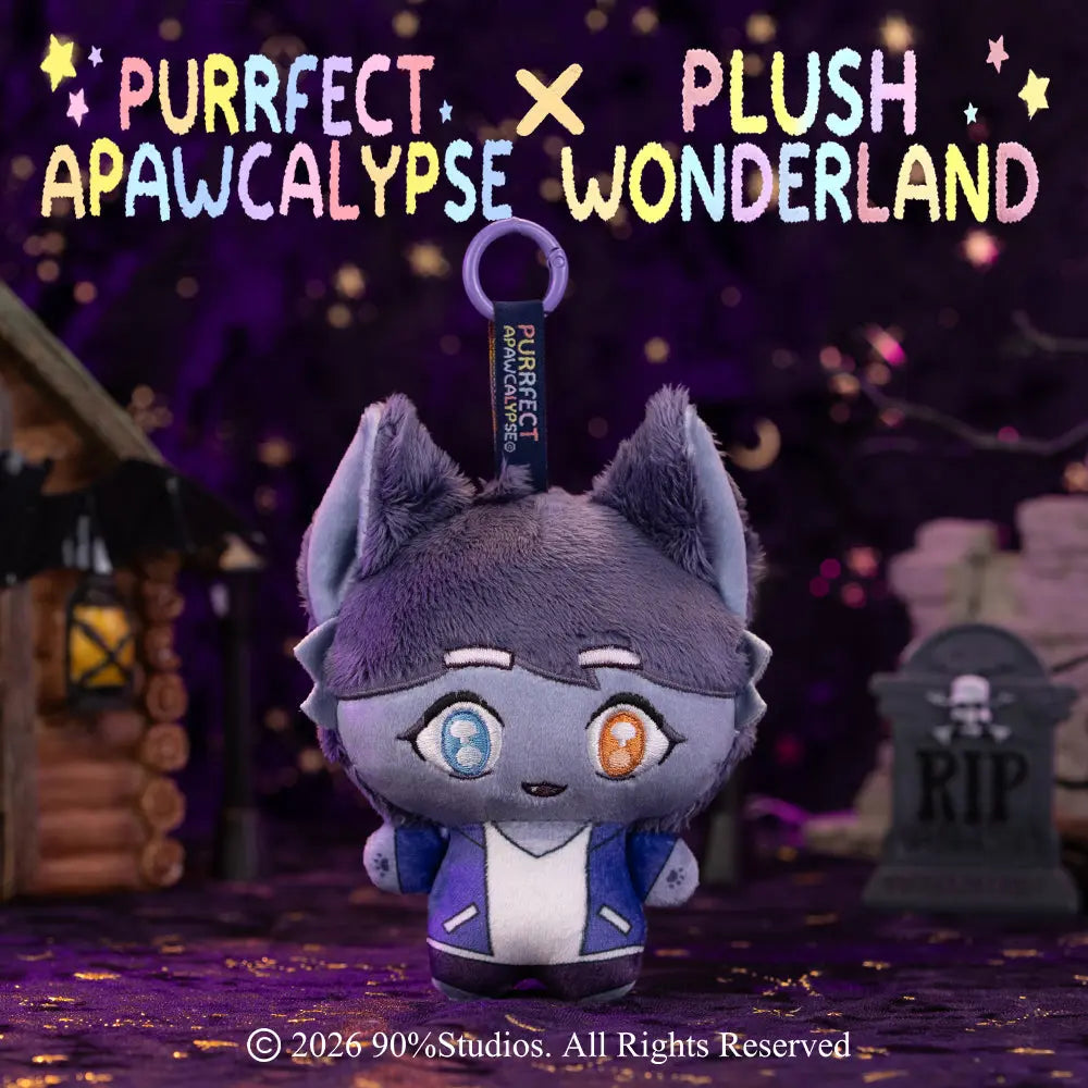 [10CM Doll] [Authorized] Purrfect Apawcalypse Plushie Keychain