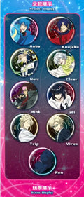 【In Stock】PLUSH WONDERLAND Dramatic Murder Character Badge Acrylic Transparent Card - plushwonderland