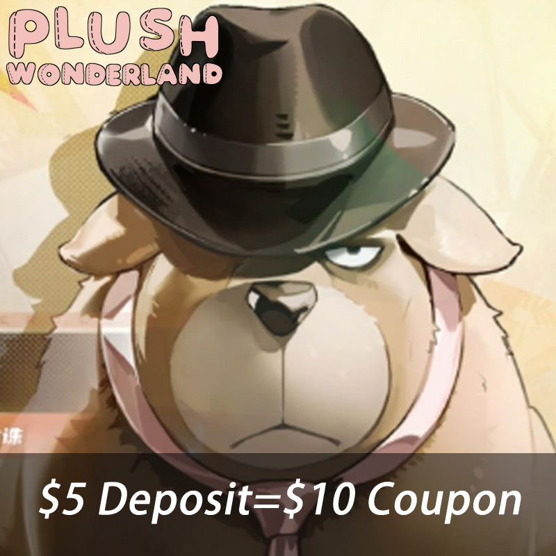 【INTEREST CHECK】【POLL】【DEPOSIT】PLUSH WONDERLAND Black Hat Tiger  Plushie 20CM Doll