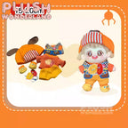 【Auf Lager】Plüsch-Wunderland-Honigbär-Kuchen, niedlich, 15 cm/20 cm, Baumwollpuppenkleidung