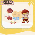 【Auf Lager】Plüsch-Wunderland-Honigbär-Kuchen, niedlich, 15 cm/20 cm, Baumwollpuppenkleidung