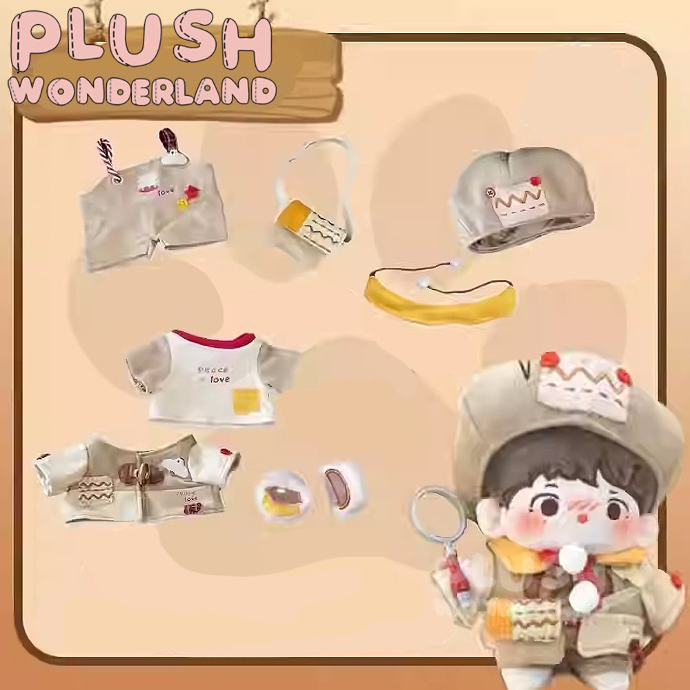 【Auf Lager】Plüsch-Wunderland-Honigbär-Kuchen, niedlich, 15 cm/20 cm, Baumwollpuppenkleidung