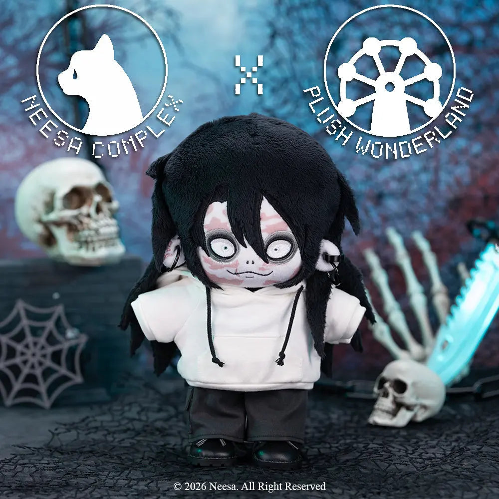 【PRESALE】【Authorized】PLUSH WONDERLAND Fear Me [Jeff the Killer's Dating Sim] Jeff 20CM Plushie Cotton Doll   【PRESALE】【Authorized】PLUSH WONDERLAND Fear Me [Jeff the Killer's Dating Sim] Jeff 20CM Plushie Cotton Doll