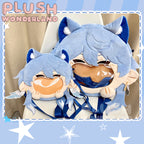 【Auf Lager】Plüsch-Wunderland-Spielpuppe mit großem Mund, Umhängetasche, blau, Itabag, Fanartikel