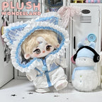 【Auf Lager】PLUSH WONDERLAND Puppenkleidung im blauen Hoodie-Stil (20 cm)