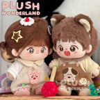【IN STOCK】PLUSH WONDERLAND Overalls Plushies Cotton Doll Clothes 20CM