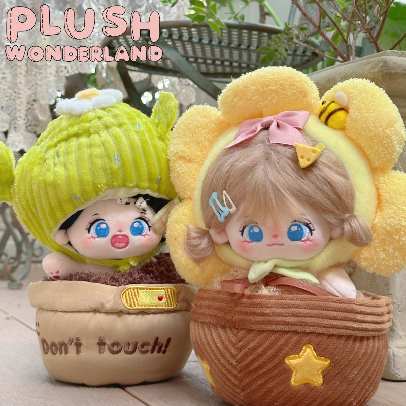 【Auf Lager】Plüsch-Wunderland-Topfpflanzen Kaktus 20 cm Puppenkleidung