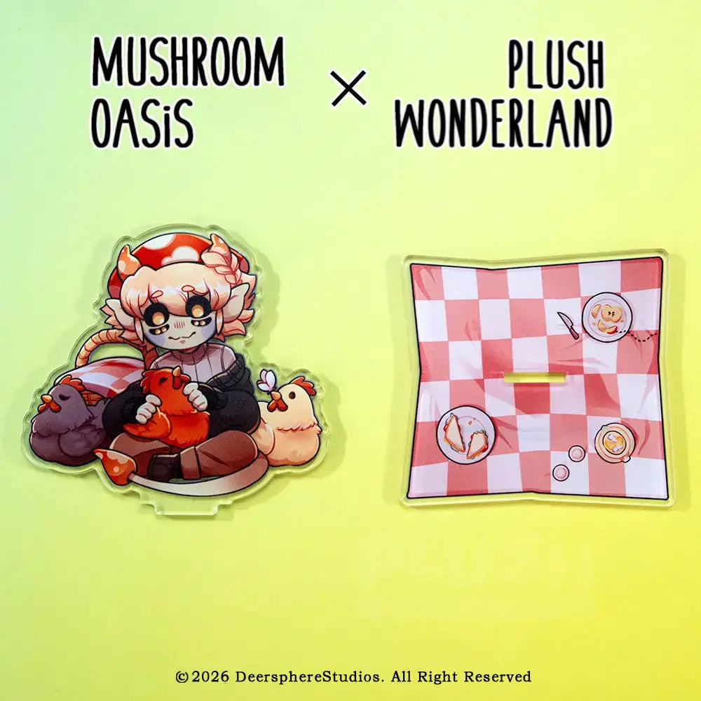 Parasite Garden パラガ 12cm ぬいぐるみ 久遠元治 In Stock】【Authorized】PLUSH WONDERLAND Mushroom Oasis Mychael
