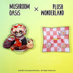 【In Stock】【Authorized】PLUSH WONDERLAND Mushroom Oasis Mychael 8CM Picnic and Flower Acrylic Standees   【In Stock】【Authorized】PLUSH WONDERLAND Mushroom Oasis Mychael 8CM Picnic and Flower Acrylic Standees