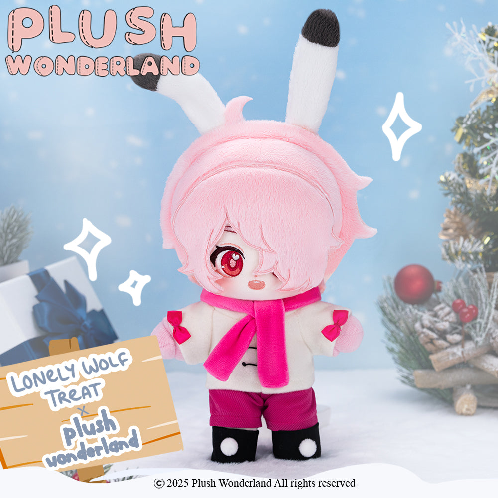 【PRESALE】【Authorized】PLUSH WONDERLAND Lonely Wolf Treat Mochi 20CM Plushie Cotton Doll