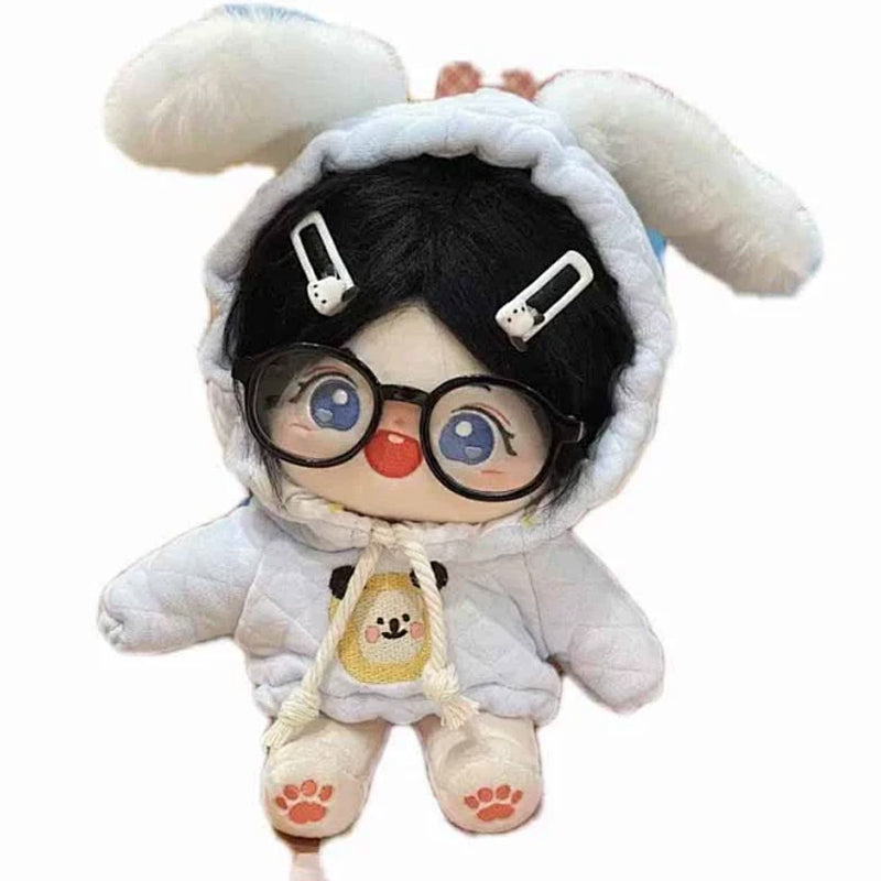 【IN STOCK】PLUSH WONDERLAND Fluffy Easter Rabbit Ears Plushies Cotton Doll Clothes 10CM/20CM