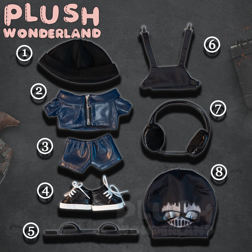 【Doll In Stock】PLUSH WONDERLAND Masked Soldier Plushie Cotton Doll 20CM FANMADE COD