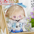 【EN STOCK】PELUCHES WONDERLAND Aventuras de Alicia Muñeca de peluche de 15CM/20CM Ropa estilo Sueño Azul HECHO POR FANS