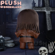 Load image into Gallery viewer, 【In Stock】PLUSH WONDERLAND Bearded Brown Hair Leather Coat Plushie Cotton Wizard Doll 20CM FANMADE
