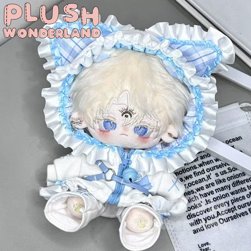【IN STOCK】PLUSH WONDERLAND Blue Hoodie Style 20CM Doll Clothes