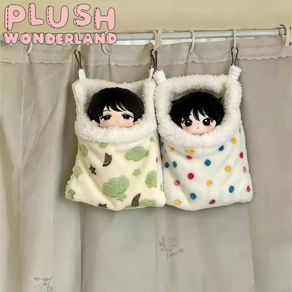 [10CM Doll Hanging Organizer]Polka-Dot Moon Bag Display