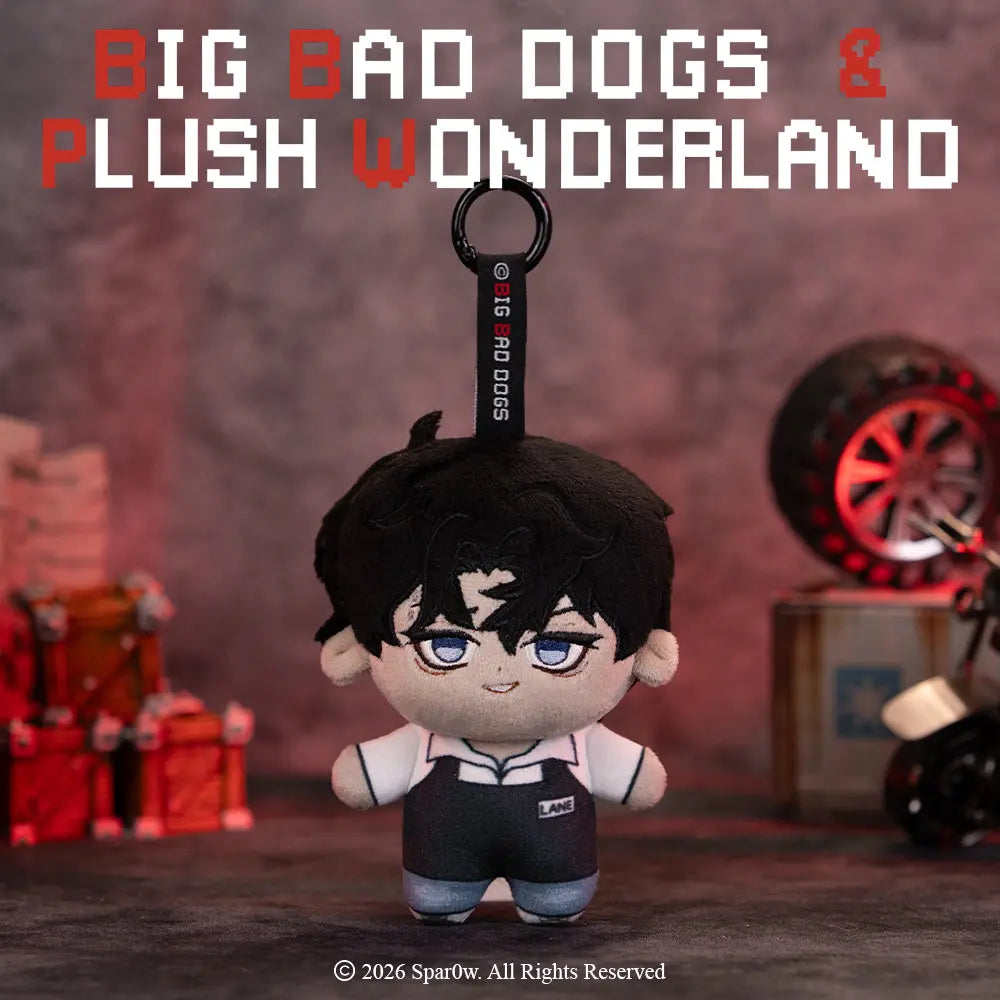 [10CM Doll] [Authorized] Big Bad Dogs Lane/BB Plushie Keychain