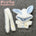 【IN STOCK】White 10CM Doll Clothes Only