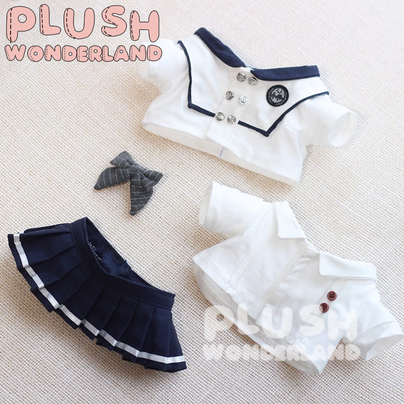 【In Stock】PLUSH WONDERLAND College Uniform Plushies Cotton 20CM Doll Clothes
