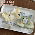 【IN STOCK】PLUSH WONDERLAND Overalls Plushies Cotton Doll Clothes 20CM - plushwonderland