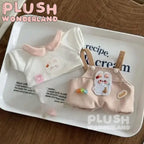 【IN STOCK】PLUSH WONDERLAND Overalls Plushies Cotton Doll Clothes 20CM