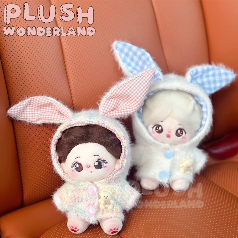 【IN STOCK】PLUSH WONDERLAND Rabbit ears Winter Coat Plushies Cotton Doll Clothes 10CM
