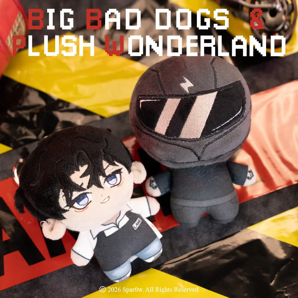 [10CM Doll] [Authorized] Big Bad Dogs Lane/BB Plushie Keychain