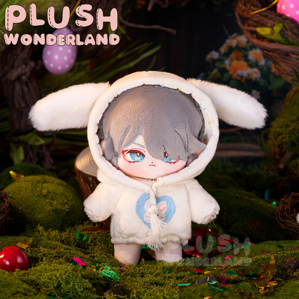 【IN STOCK】PLUSH WONDERLAND Fluffy Easter Rabbit Ears Plushies Cotton Doll Clothes 10CM/20CM