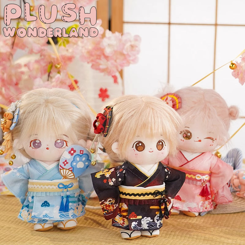 【EN STOCK】PLUSH WONDERLAND Kimono de verano 20CM Ropa para muñecas lindas