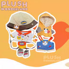 【Auf Lager】Plüsch-Wunderland-Honigbär-Kuchen, niedlich, 15 cm/20 cm, Baumwollpuppenkleidung