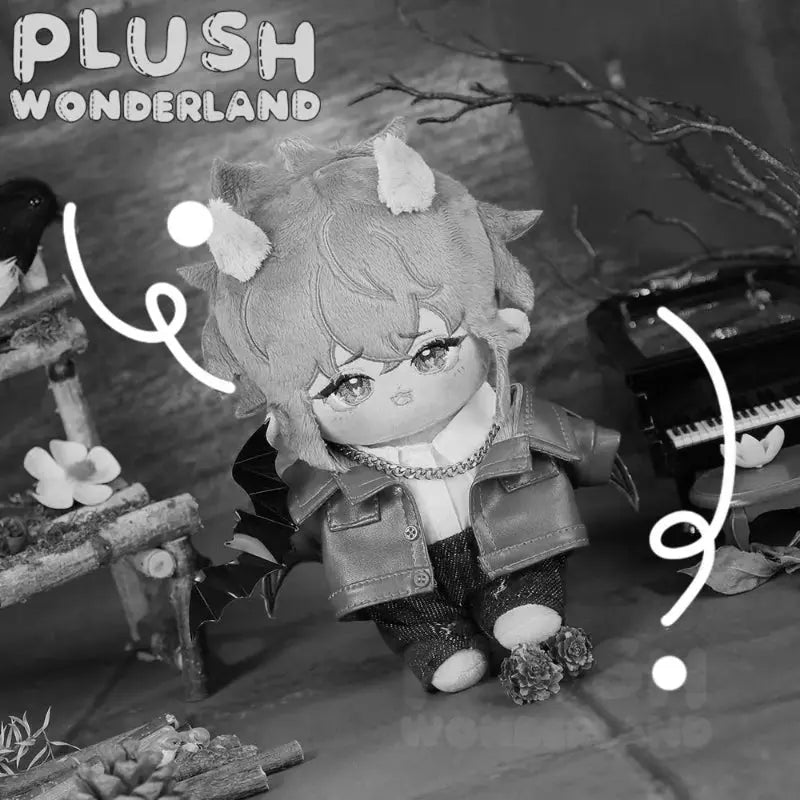 【Sold Out】PLUSH WONDERLAND Little Succubus Cotton Doll Plushie 20CM FANMADE   【Sold Out】PLUSH WONDERLAND Little Succubus Cotton Doll Plushie 20CM FANMADE