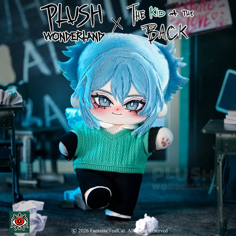 【PRESALE】【Authorized】PLUSH WONDERLAND The Kid at the Back Hyugo Plushie 20CM Doll Authorized   【PRESALE】【Authorized】PLUSH WONDERLAND The Kid at the Back Hyugo Plushie 20CM Doll Authorized