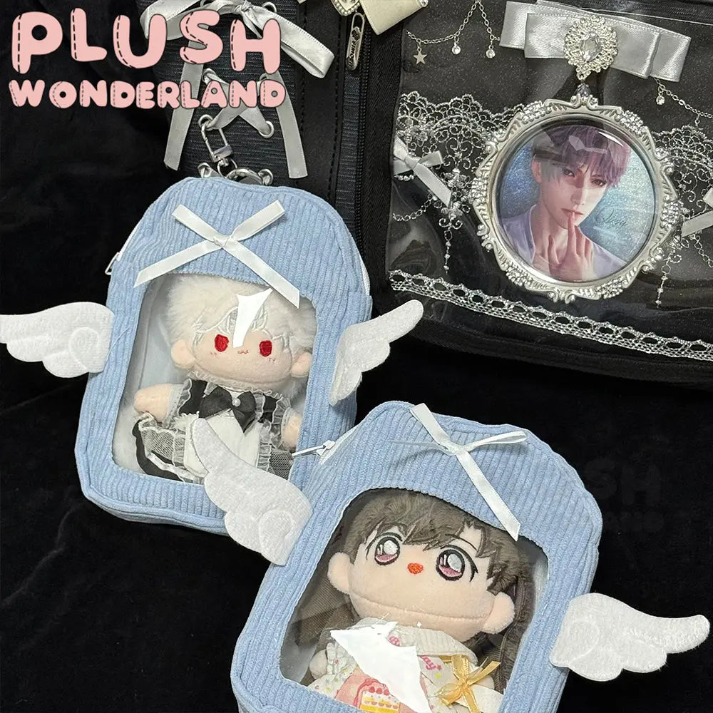 [10CM Doll Hanging Bag]Wing-Shaped Doll Pouch Charm Doll Display