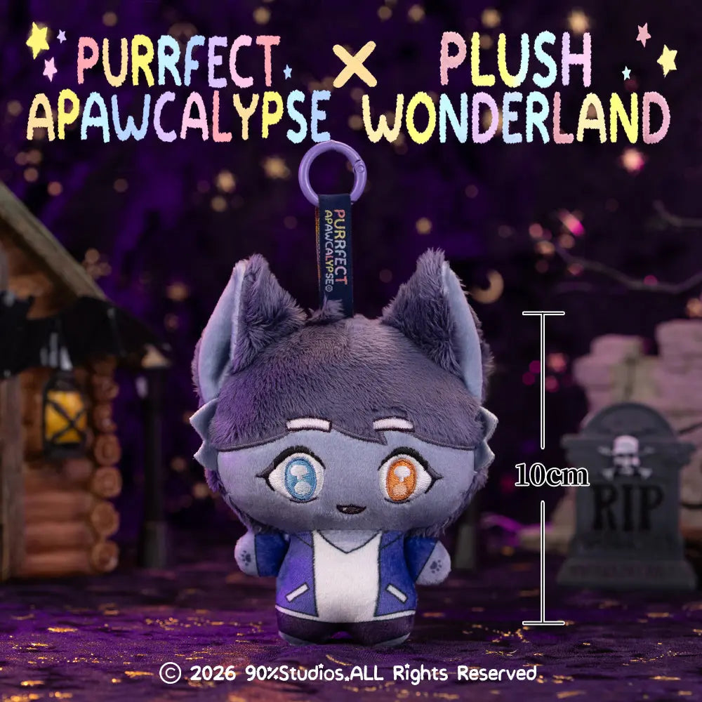 [10CM Doll] [Authorized] Purrfect Apawcalypse Plushie Keychain