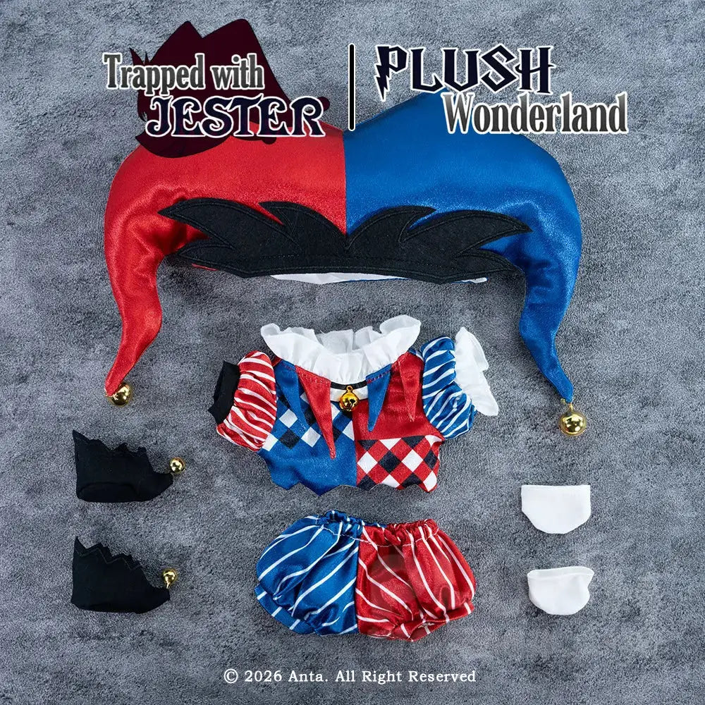 【In Stock】【Authorized】PLUSH WONDERLAND Trapped with Jester Jester Plushie Cotton Doll   【In Stock】【Authorized】PLUSH WONDERLAND Trapped with Jester Jester Plushie Cotton Doll
