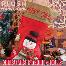 Load image into Gallery viewer, 【Christmas Packing For 4 Dolls】 Only Packing Bag No Doll Plushies Plush Genshin
