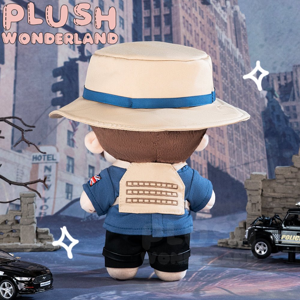 【VORVERKAUF】WUNDERLAND-Plüschtier mit Bart aus Baumwolle, 20 cm, handgefertigt, Nachnahme