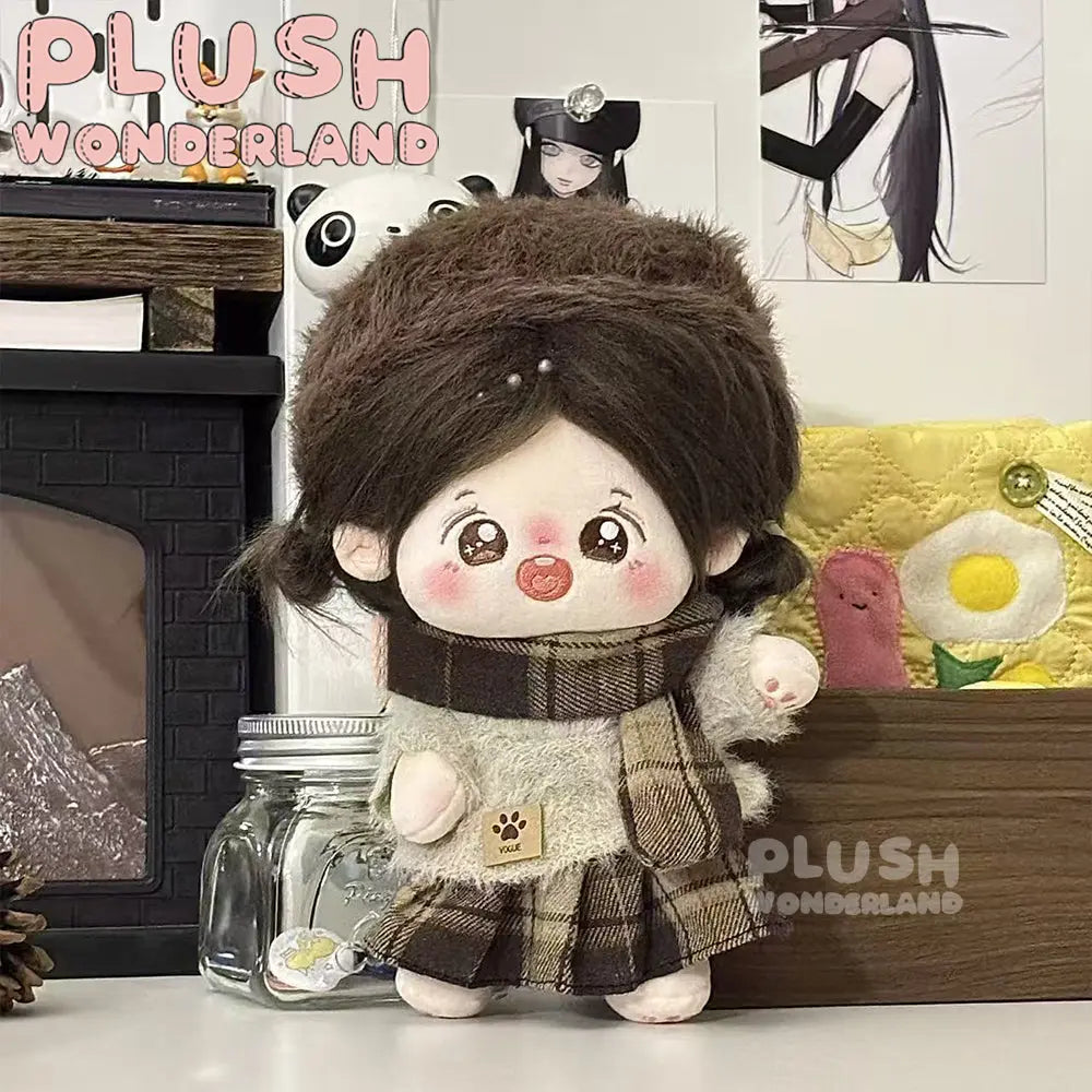 [20CM Doll Clothes] Cute Dress & Overalls Outfit Set