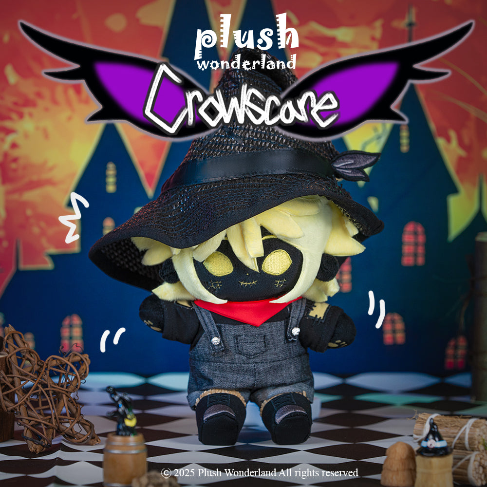 【VORVERKAUF】【Autorisierter Händler】PLUSH WONDERLAND Crowscare Ryo Night Ver. 20CM Plüschtier aus Baumwolle