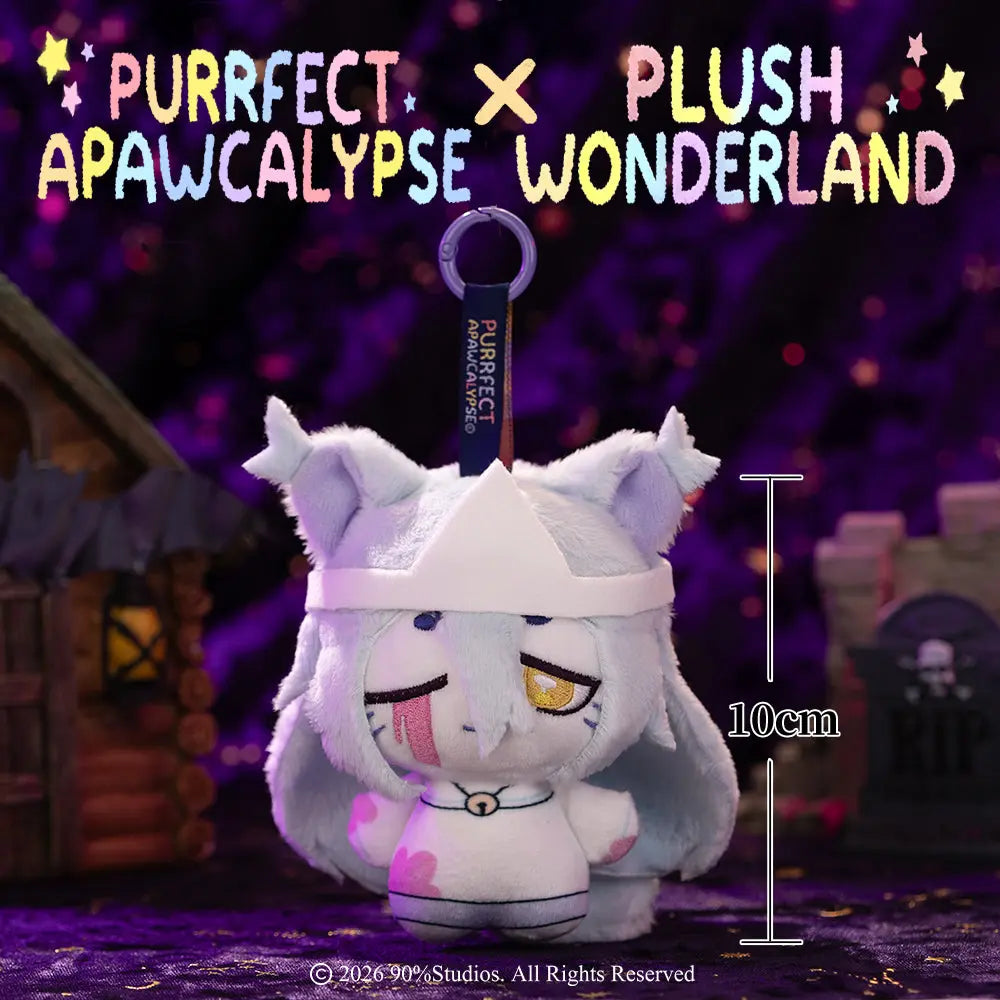 [10CM Doll] [Authorized] Purrfect Apawcalypse Plushie Keychain