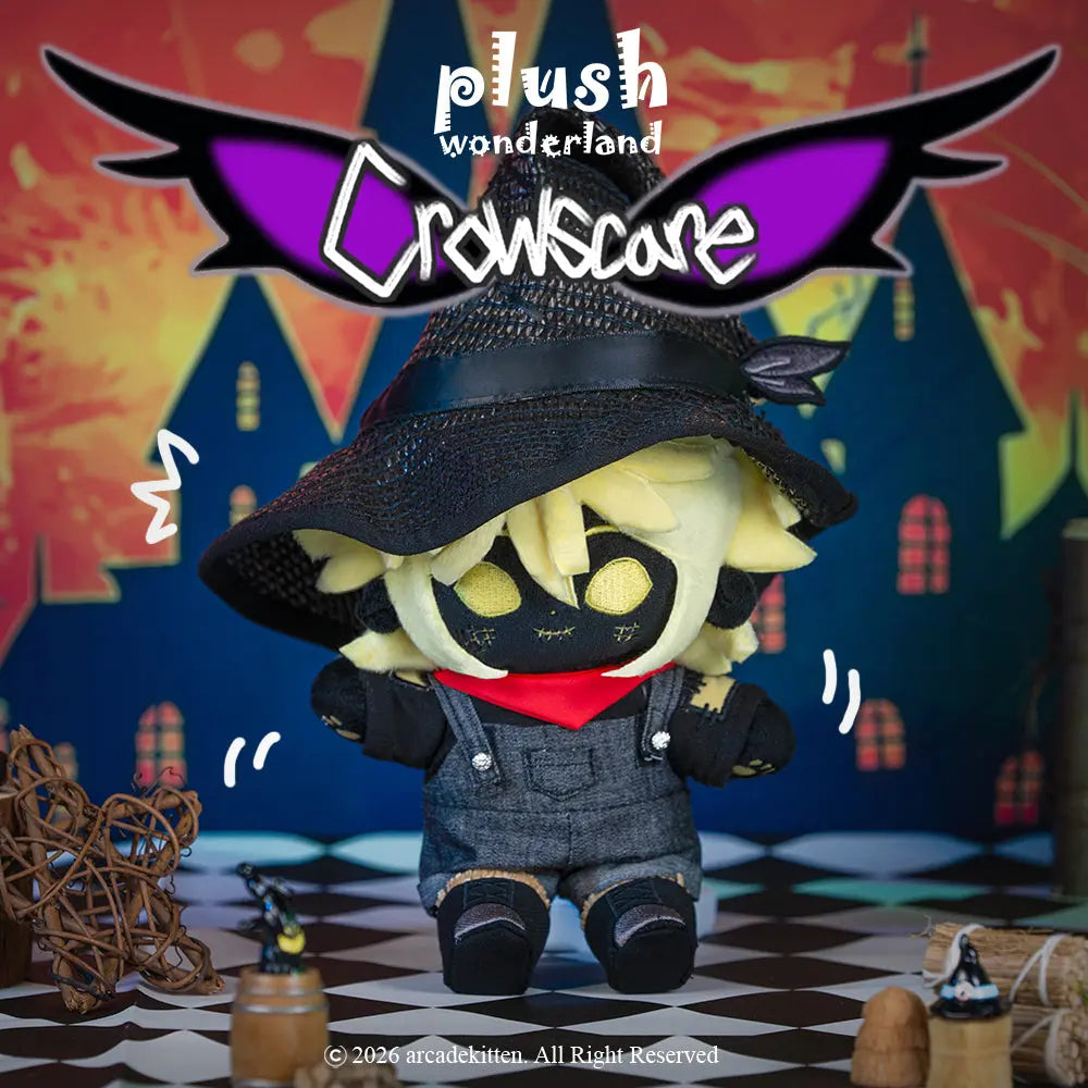 【In Stock】【Authorized】PLUSH WONDERLAND Crowscare Ryo Night Ver. 20CM Plushie Cotton Doll   【In Stock】【Authorized】PLUSH WONDERLAND Crowscare Ryo Night Ver. 20CM Plushie Cotton Doll