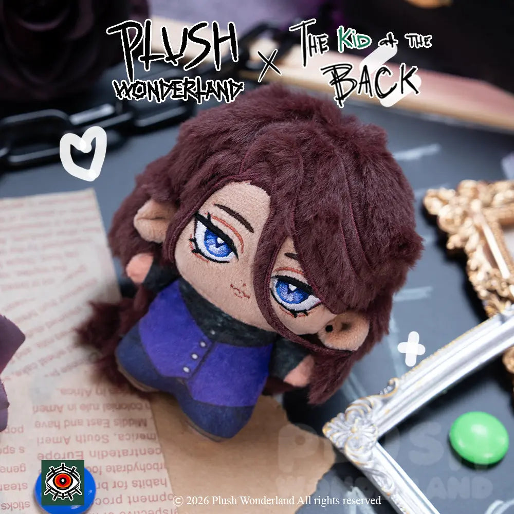 【Authorized】【PRESALE】【10CM Doll】PLUSH WONDERLAND The Kid at the Back Jericho Ichabod Plushie 10CM Doll Pendant