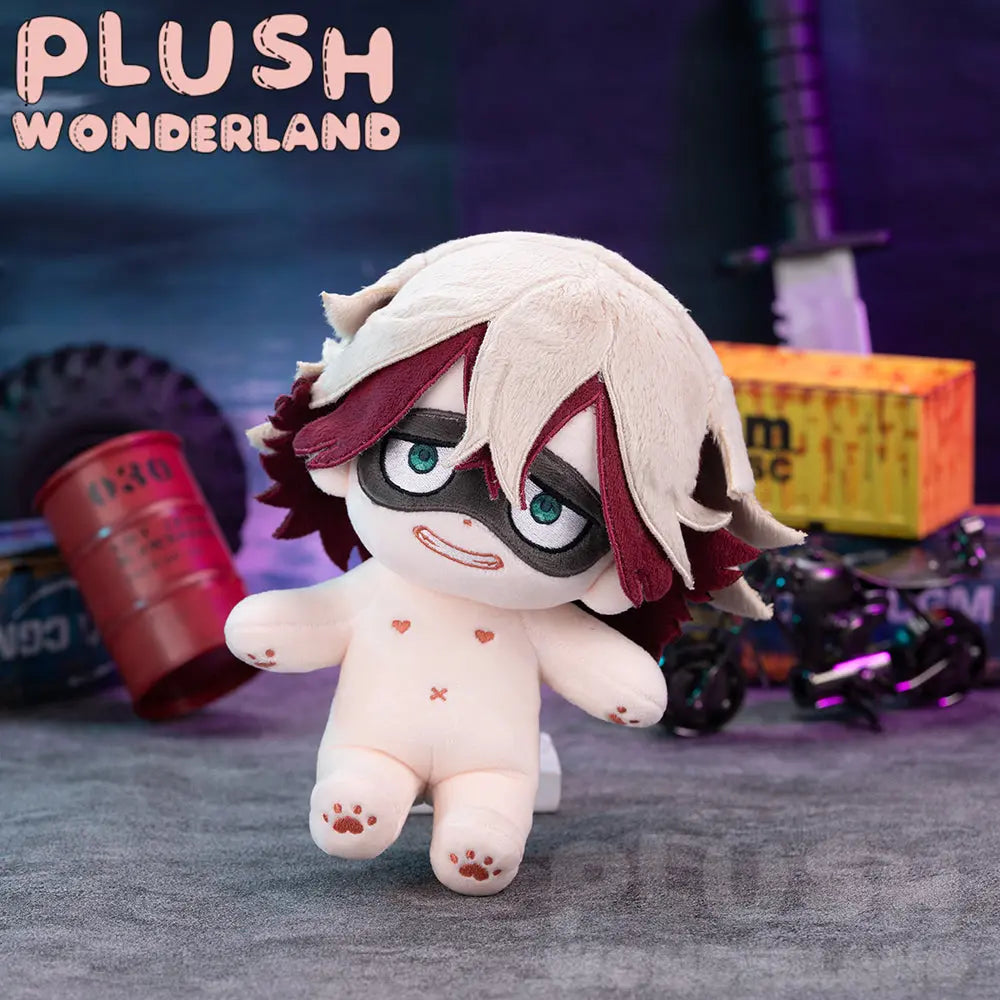 【PRESALE】PLUSH WONDERLAND boy with eye patch 20CM Cotton Doll FANMADE   【PRESALE】PLUSH WONDERLAND boy with eye patch 20CM Cotton Doll FANMADE