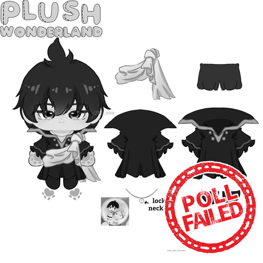 【Poll-Failed】PLUSH WONDERLAND Anime The Black Wizard Plushies Cotton 20CM Doll FANMADE