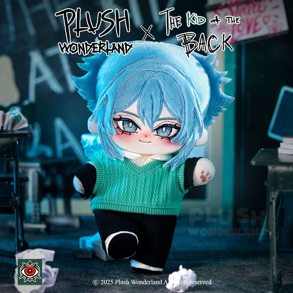 【PRESALE】【Authorized】PLUSH WONDERLAND The Kid at the Back Hyugo Plushie 20CM Doll Authorized